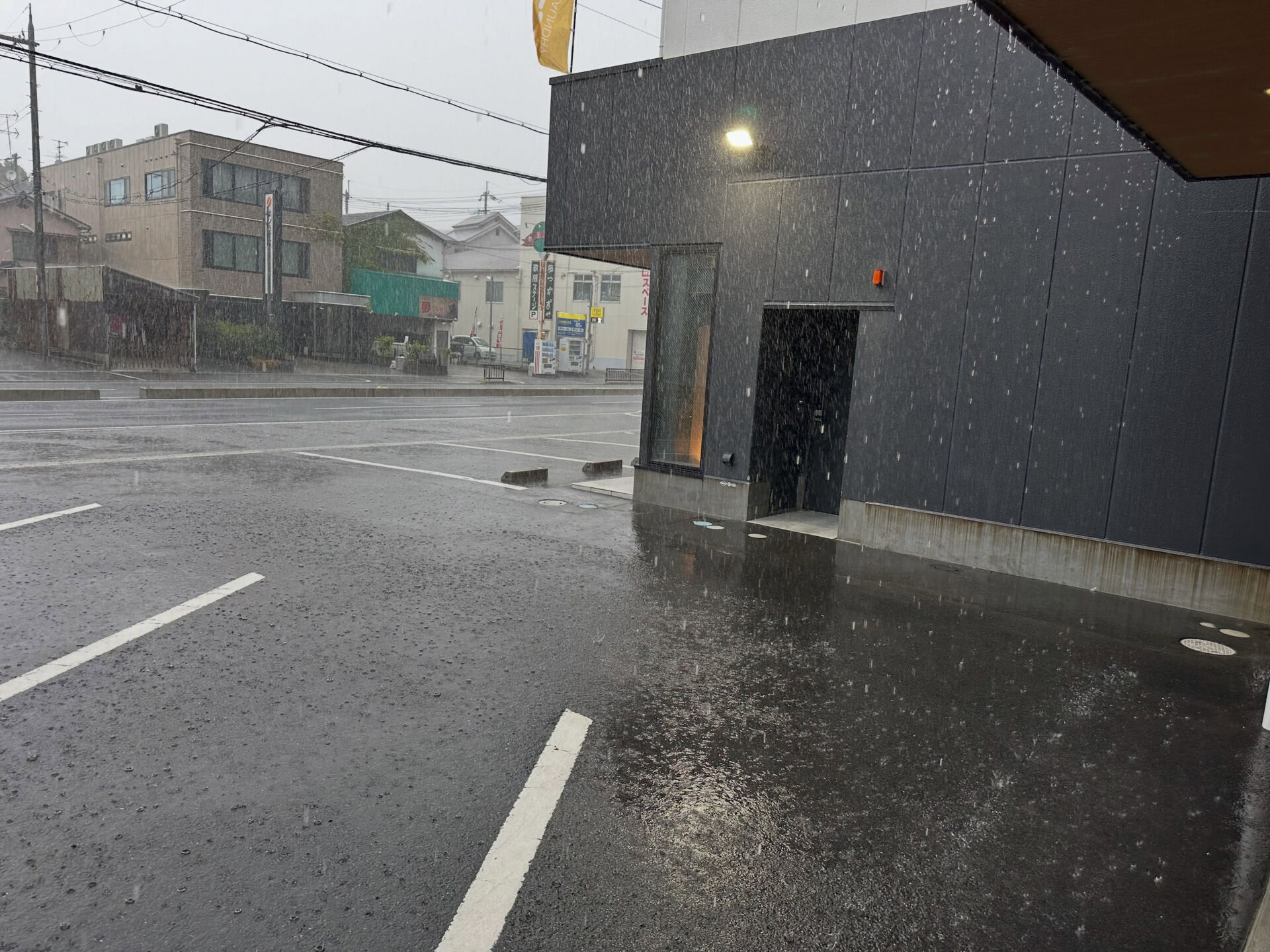 突然の雷雨には驚きましたね🌩️皆さんは無事でしたか？