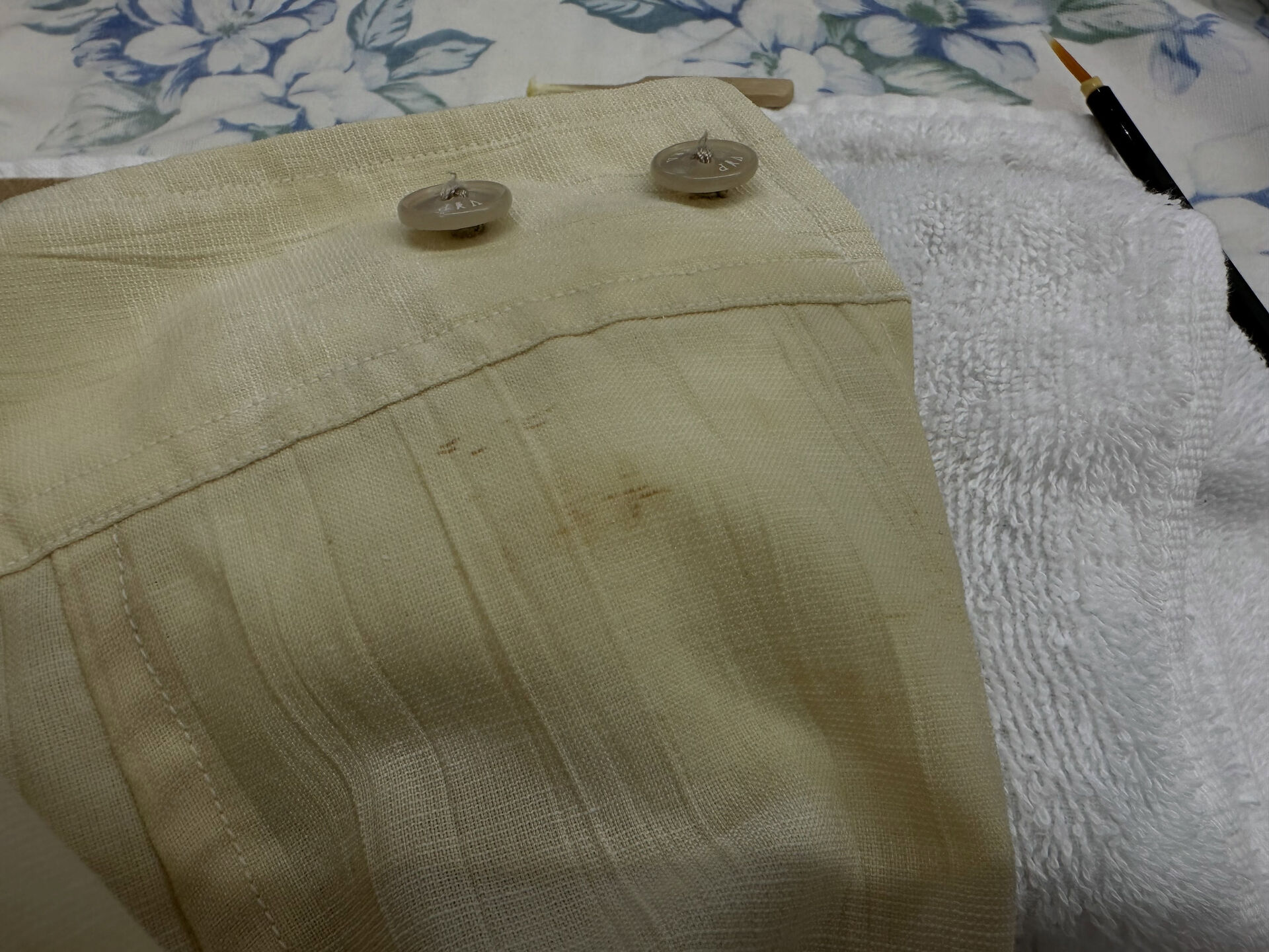 プロの集まりでシミ抜き技術を磨いおりました🧼✨